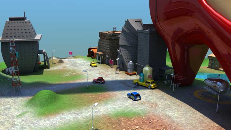 Victor Nwokoye 3D Environment Modelling for Gaming - daytime render