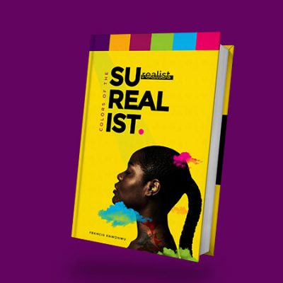 Victor Nwokoye Closed book design on colors of the surealist - yellow