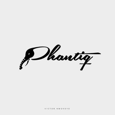 Victor Nwokoye black Logo design for Phantiq